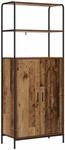 Highboard Altholz 40 X 33 X 161 Cm Holzwerkstoff Vidaxl