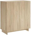 Sideboard Sonoma-eiche 67 X 34,5 X 75 Cm Holzwerkstoff Vidaxl