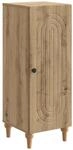 Vidaxl Sideboard Artisan Oak 33 X 34.5 X 90 Cm Engineered Wood