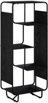 Highboard Schwarz Eichen-optik 60 X 37,5 X 144 Cm Holzwerkstoff Vidaxl