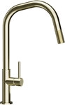Schock K&uuml;chenarmatur Talinos Ausziehbar White Gold