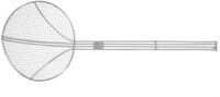 Edelstahlsieb Zum Frittieren, Durchmesser 200 Mm - Hendi 640609
