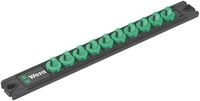 9600 Nuss-magnetleiste, 1/4', Unbest&uuml;ckt, 30 X 270 Mm - 05136420001 - Wera