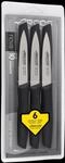Messerset Mondadores Arcos Nova 189100 Edelstahl Nitrum Und Mango Schwarz