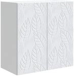 Wandschrank Wei&szlig; 59 X 31 X 60 Cm Holzwerkstoff Vidaxl
