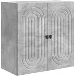 Wandschrank Betongrau 59 X 31 X 60 Cm Holzwerkstoff Vidaxl