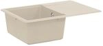 Waschbecken 80% Quarz Und 20% Harz 670 X 460 Mm Beige Vidaxl