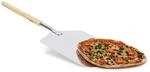 2 X Eckige Pizzaschaufel, Aluminium Pizzaschieber Mit Holzgriff, Brotschieber F&uuml;r