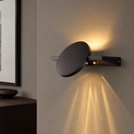 Led Wandleuchte Schwarz Matt Wandlampe Flurlampe Verstellbarer Spot H 28 Cm