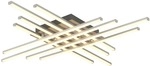 Led Deckenleuchte Deckenlampe Verstellbare Lichter Metall Nickel Opal L 71 Cm