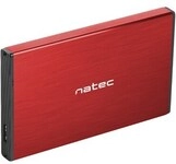 Natec Rhino Go Usb 3.0 2,5" Sata Hdd/ssd-geh&auml;use, Rot