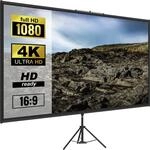 Vevor 16:9 Beamer Leinwand 4k Hd Pr&auml;sentationswand Stativ Projektionsfl&auml;che