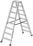 Hailo Aluminium-doppelstufenleiter Master D100 2 X 8 Stufen