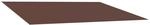 Vidaxl Awning Replacement Fabric Brown 600 X 350 Cm Polyester