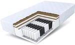 Fdm - Matratze 90x200 Taschenfederkern 7 Zonen Kokos Home Double 21 Cm Premium H3 H5