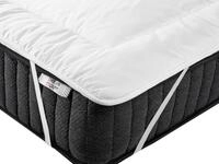 Beliani - Matratzen Topper Wei&szlig; 180 X 200 Cm Mikrofaser Antiallergischer Weich