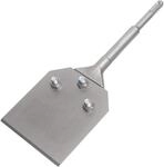 Spachtelmei&szlig;el Sds-plus 250x100mm Bodenschaber F&uuml;r Bodenbel&auml;ge,...