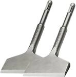 Sds-plus Fliesenmei&szlig;el Spatmei&szlig;el 2er Set 165mm 15&deg; F&uuml;r Bohrhammer