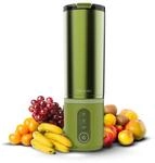 Cecotec Personal Blender Power Titanium Shake2go Olive Steel. 180 W, Bpa-freier