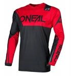 O'Neal Element Racewear Schwarzes/rotes Motocross-sweatshirt
