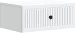 Vidaxl Bedside Cabinet White 49 X 34.5 X 20 Cm Engineered Wood