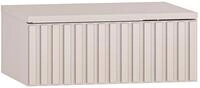 Selsey Caletto - Nachttisch, Taupe, 45 Cm
