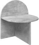 Nachttisch Betongrau 40 X 35,5 X 45,5 Cm Holzwerkstoff Vidaxl