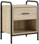Nachttisch Sonoma-eiche 40 X 30 X 50 Cm Holzwerkstoff Vidaxl