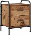 Nachttisch Altholz 40 X 30 X 50 Cm Holzwerkstoff Vidaxl