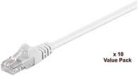 U/utp Cat5e 1 M Wei&szlig; 10 St&uuml;ck - Microconnect