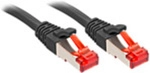 47785 Rj45 Netzwerkkabel, Patchkabel Cat 6 S/ftp 20.00 M Schwarz 1 St. - Lindy