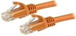 Startech N6patc1mor Ethernet-kabel Cat6 Orange 1 Meter