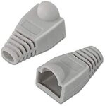 Rj45-h&uuml;lse, Grau, (10 St&uuml;ck) - Aisens