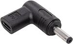 Usb-c / 4,0 X 1,35 Mm Adapter F&uuml;r Laptops Ak-nd-c15 Power Delivery Adapter 100w