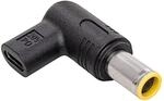 Usb-c-/7,9x5,5-mm-adapter F&uuml;r Laptops Ak-nd-c12 Power Delivery Adapter 100w