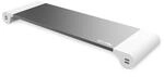 Bildschirm-tr&auml;ger F&uuml;r Den Tisch Celly Sw Desk Usb Hub Wh Wei&szlig; Grau