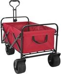 Faltbarer Einkaufswagen 89 X 63 X 96 Cm Rot 200 Kg Vidaxl