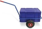 Brb Handwagen Mit Herausnehmbarer Kunststoffkiste 600x400x320 Mm, Mit...