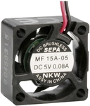 Sepa - Mf15a05 Axiall&uuml;fter 5 V/dc 0.6 M&sup3;/h (l X B X H) 15 X 15 X 8 Mm