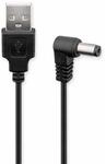 Goobay Usb-stromversorgungskabel 55154, Zu Dc-ger&auml;ten, 5,5x2,5 Mm, 0,5 M