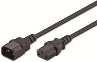 Goobay - Kaltger&auml;te Verl&auml;ngerungskabel, 3,5 M, Schwarz, (31 Mm&sup2;),...