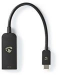 Usb C Adapter Usb 32 Gen 1 Usb C Stecker Displayport Buchse 8k60hz 020 M Rund