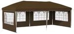 Vidaxl Pop-up Party Tent 574 X 289 X 245 Cm Taupe