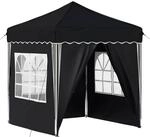 Vidaxl Pop-up Party Tent 195 X 194 X 245 Cm Anthracite Oxford Fabric