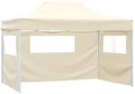 Partyzelt 291 X 431 X 315 Cm Creme Oxford-stoff Vidaxl
