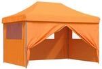 Party-zelt 279 X 410 X 315 Cm Orange Oxford-stoff Vidaxl