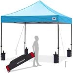 Pop-up Pavillon 2,5x2,5m Wasserdicht Mit 3 H&ouml;heneinstellungen Und Tragetasche