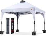 Pop-up Pavillon 3x3m Wasserdicht Mit Uv-schutz Und Roll-tragetasche