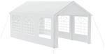 Party-pavillon 3x6m Mit 4 Seitenw&auml;nden, Wasserdicht, Stabil, Sonnenschutz