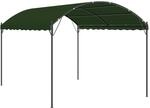 Vidaxl Gazebo 4 X 3 X 2.6 M Green Polyester And Steel
